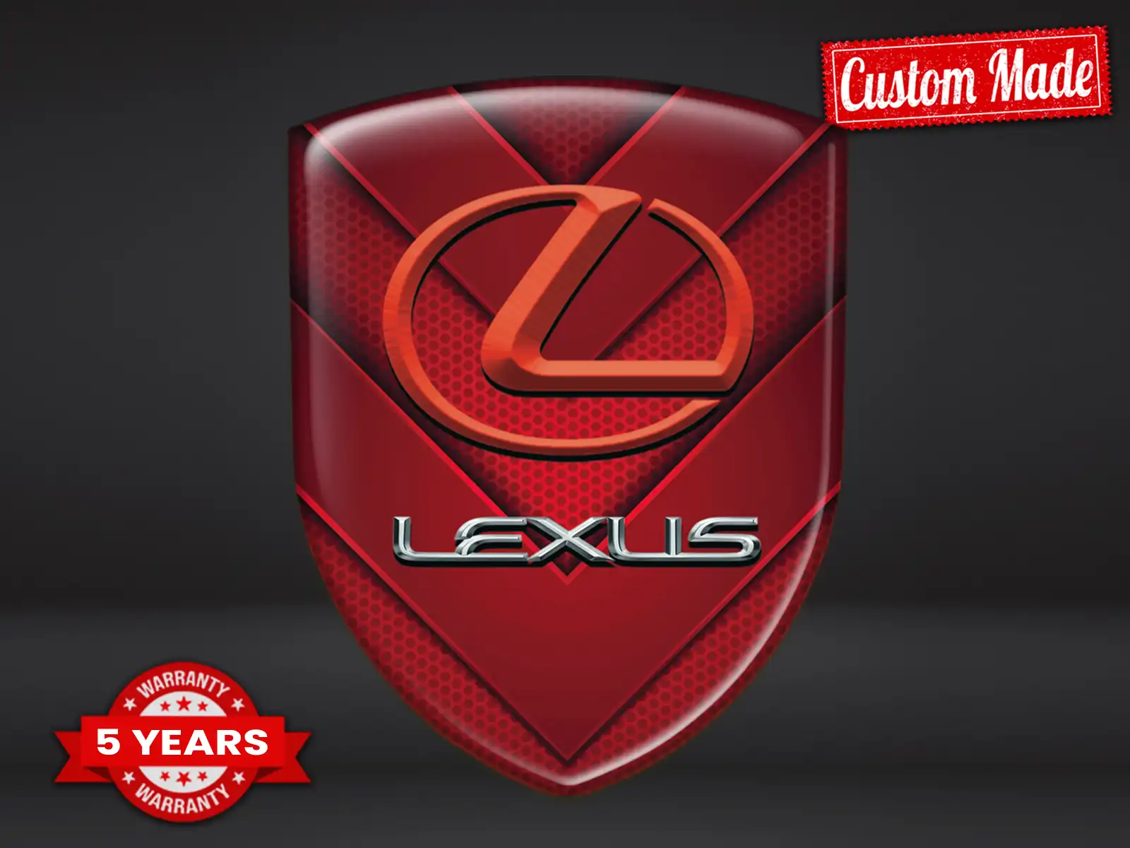 Lexus Pegatinas Parabrisas Auto Estilo Edición Alta Calidad